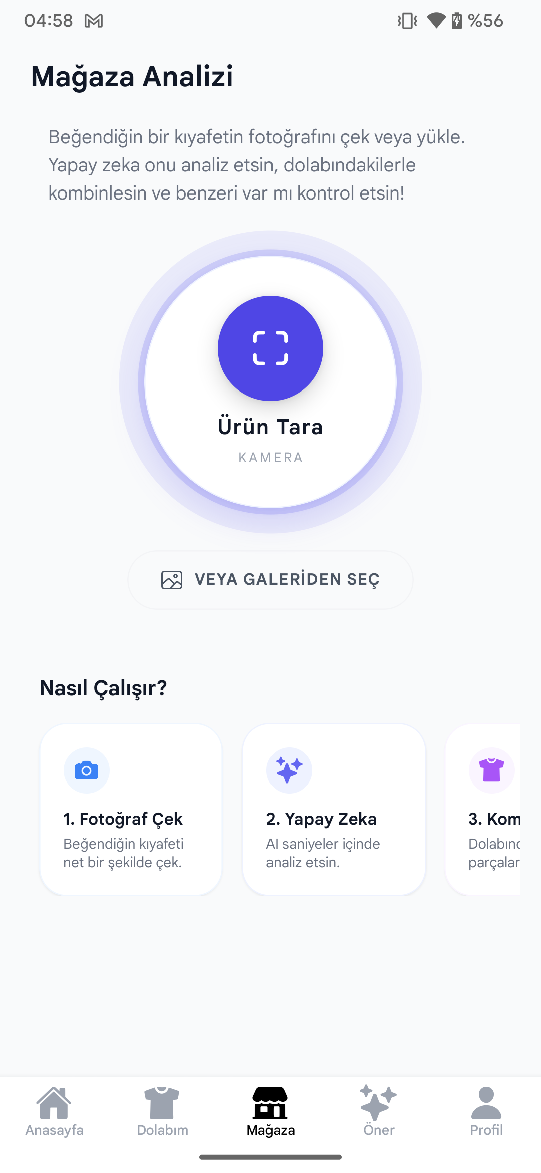Stylist AI Mağaza Analizi